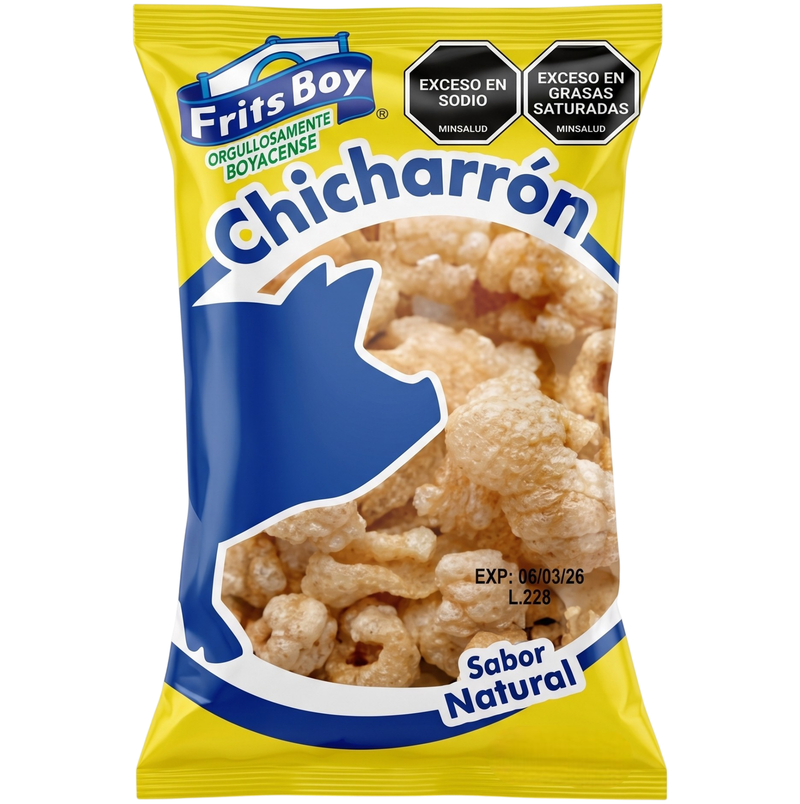 Chicharrón Natural Frits Boy
