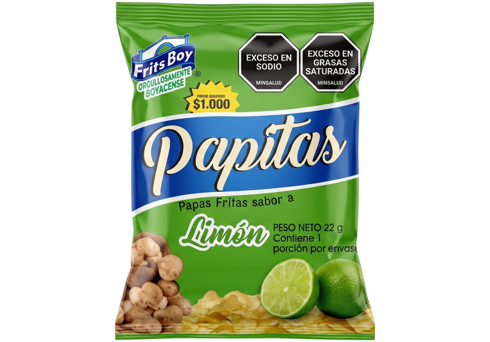Papa Limón Frits Boy