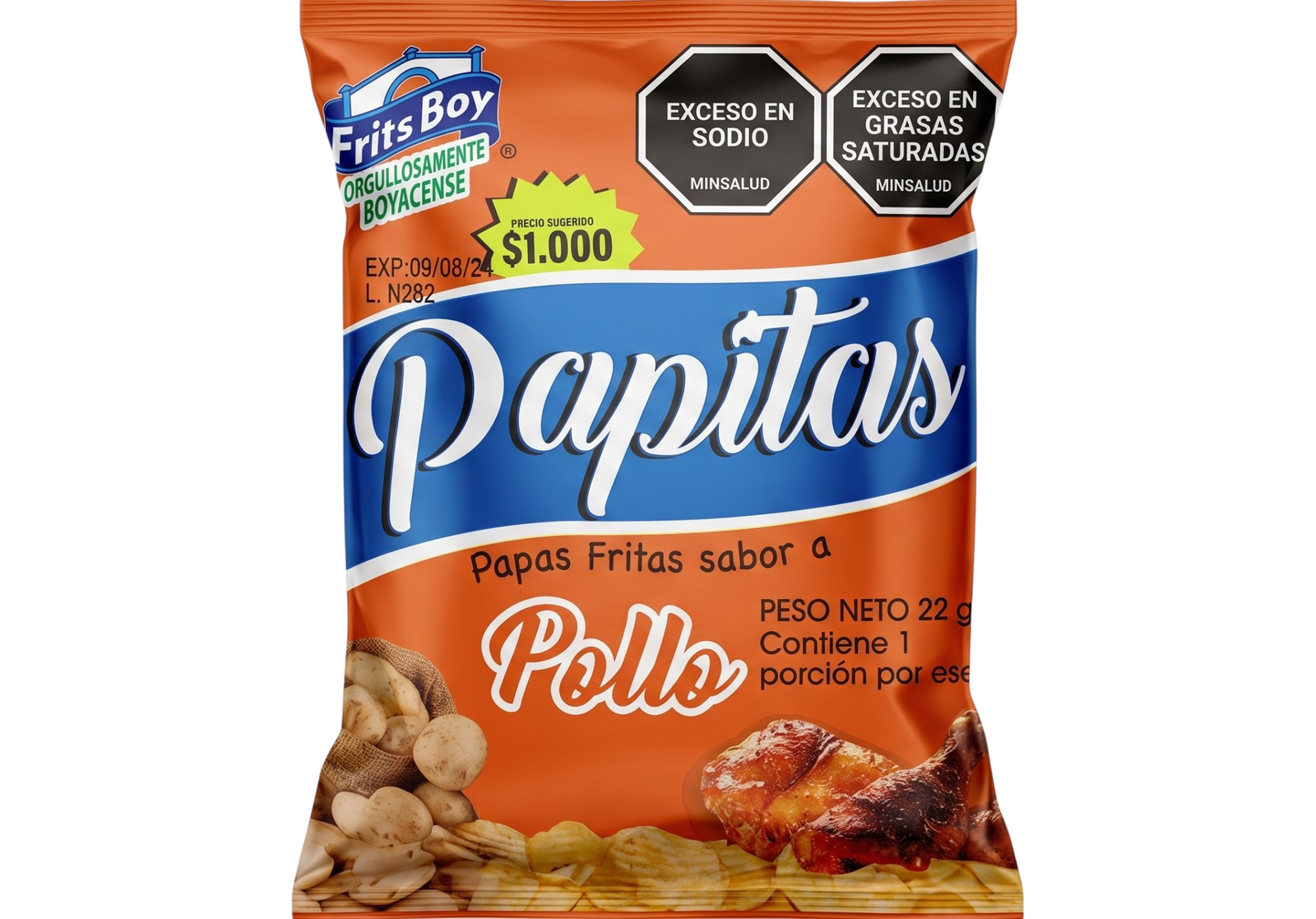 Papa Pollo Frits Boy